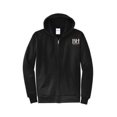 PC78ZH - Core Fleece Full Zip Hooded Sweatshirt Thumbnail